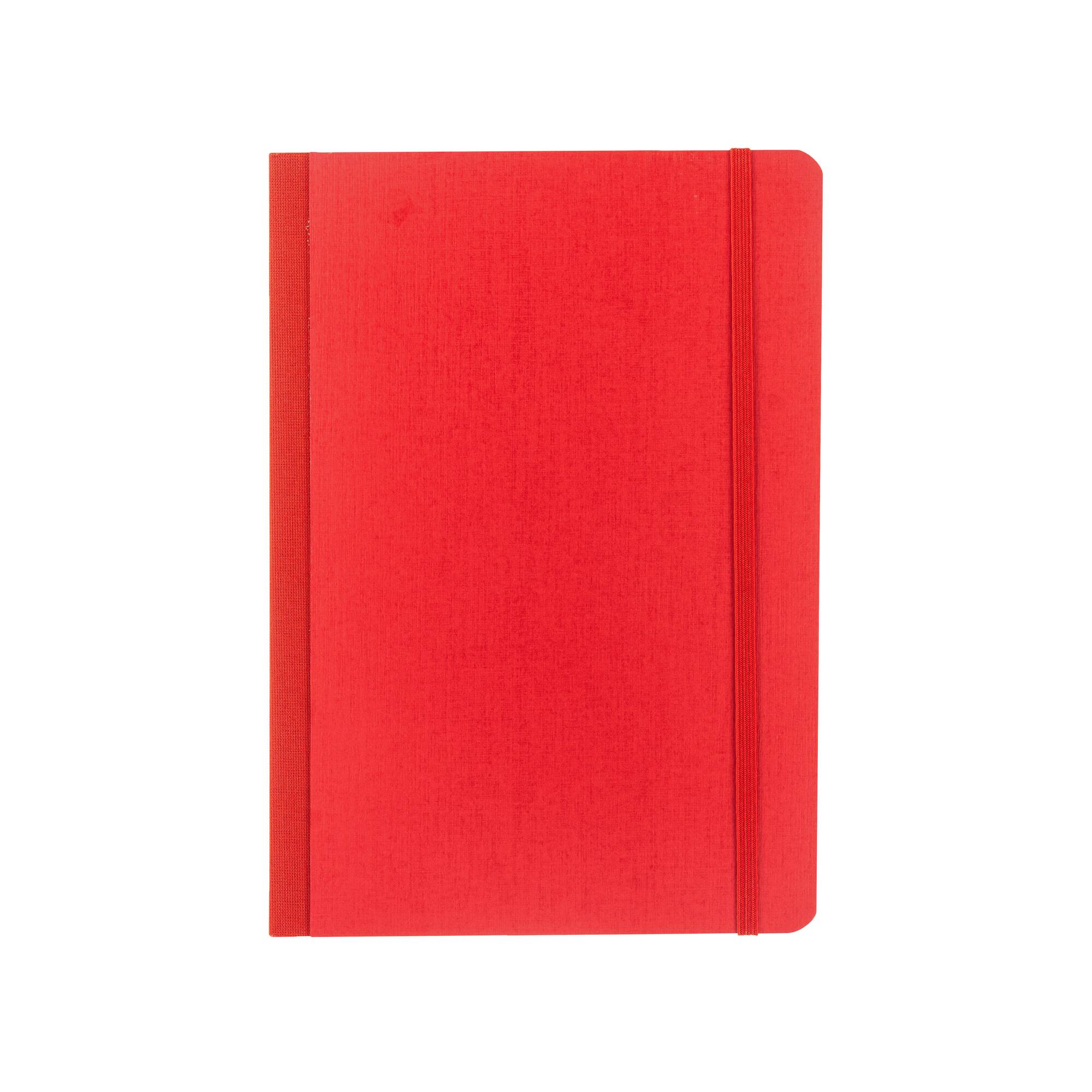 Fabriano® EcoQua Plus A5 Lined Fabric-Bound Notebook